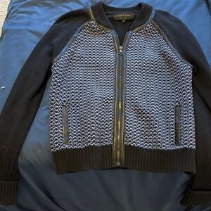 Rag & Bone Black Knit Sweater